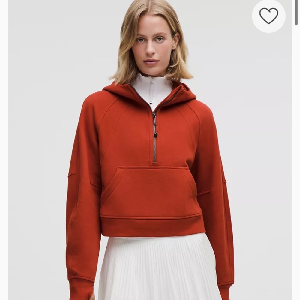 Lululemon Scuba Half Zip Hoodie Size Small